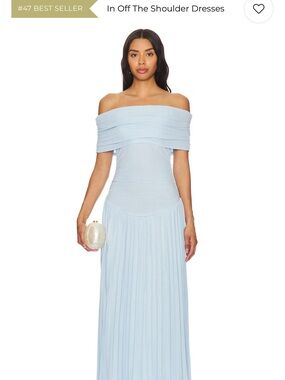 Revolve Lioness dress- Baby blue